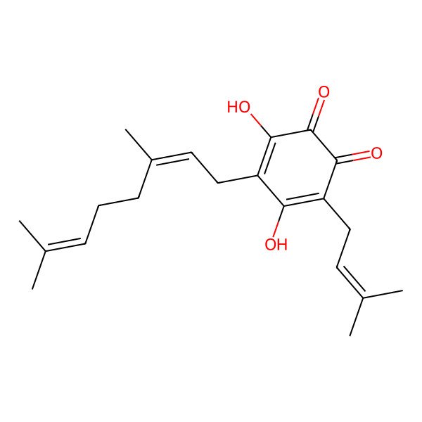 2D Structure of Erectquione A