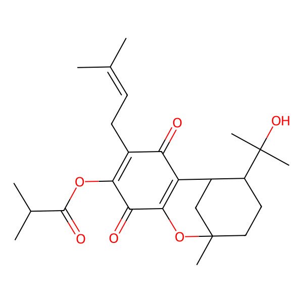 2D Structure of Erectquione C 2D Structure of Erectquione C