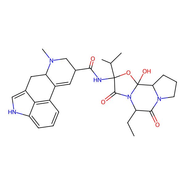 2D Structure of Ergobutyrine