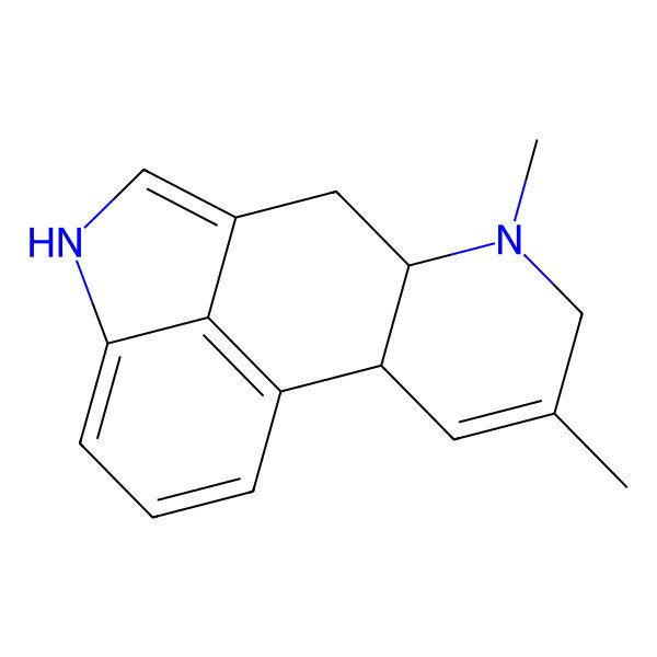 2D Structure of Agroclavine I