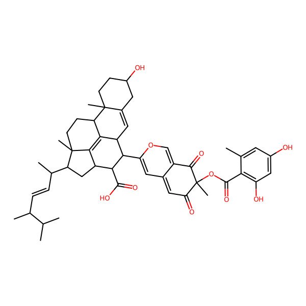 2D Structure of Ergophilone B
