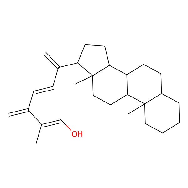 2D Structure of Ergostatetraenol