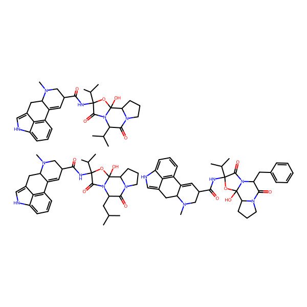 2D Structure of Ergotinine