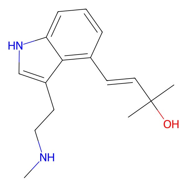 2D Structure of Ergotryptamine