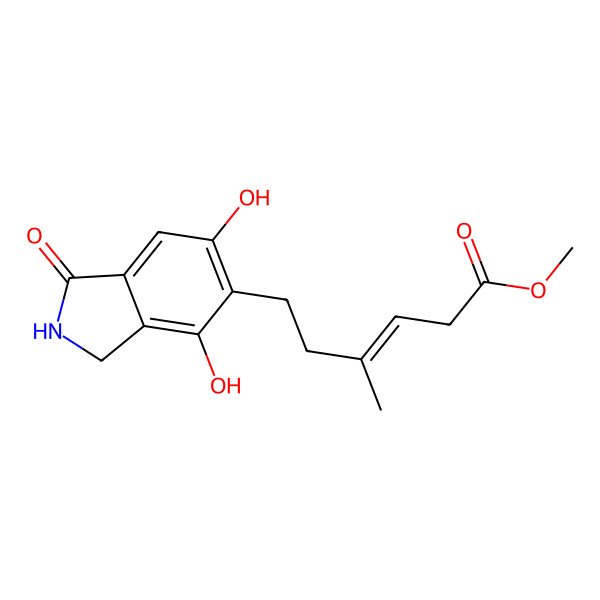 2D Structure of Erinacerin H