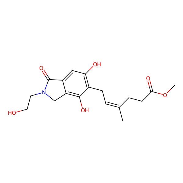 2D Structure of Erinacerin I