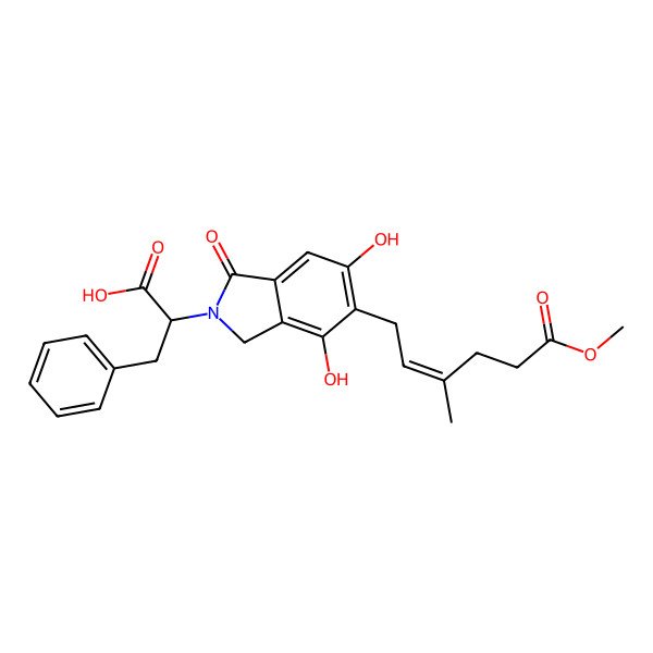 2D Structure of Erinacerin K