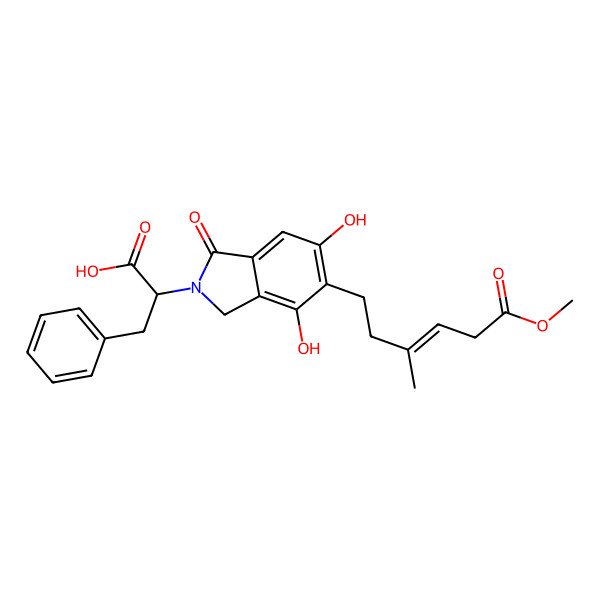 2D Structure of Erinacerin L