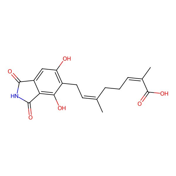 2D Structure of Erinacerin S