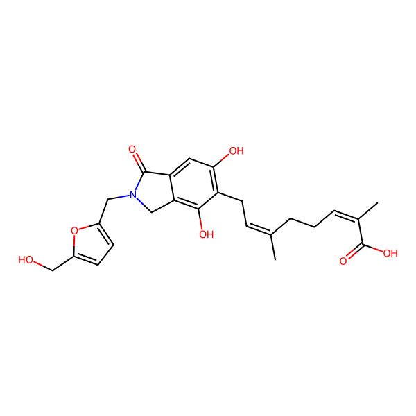 2D Structure of Erinacerin U