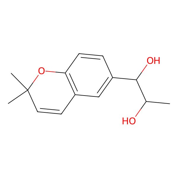 2D Structure of Erinachromane B