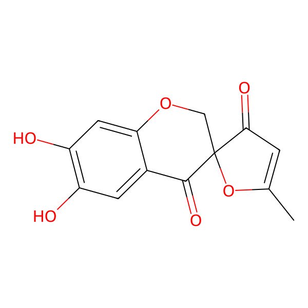 2D Structure of Erubescenschromone A