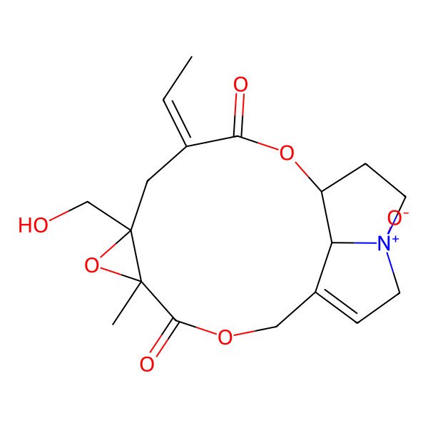 2D Structure of Erucifoline N-oxide