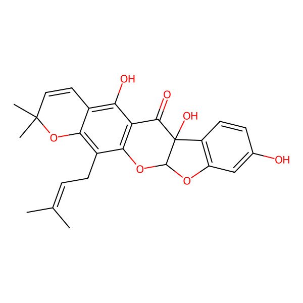 2D Structure of Erysenegalensein J
