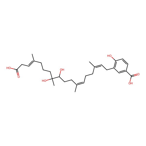 2D Structure of erythrolic acid A