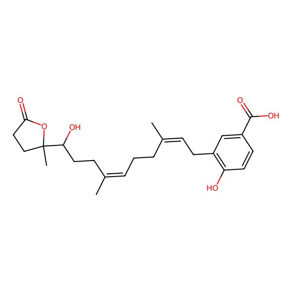 2D Structure of Erythrolic acid C