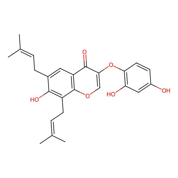 2D Structure of Eryvarin F 2D Structure of Eryvarin F