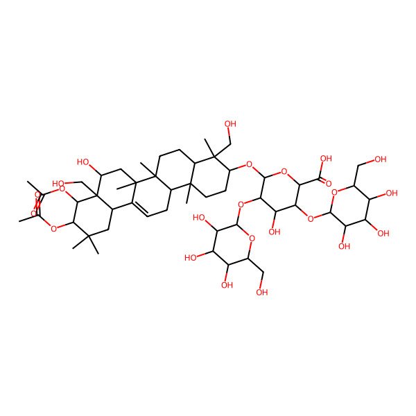 2D Structure of Escin IV