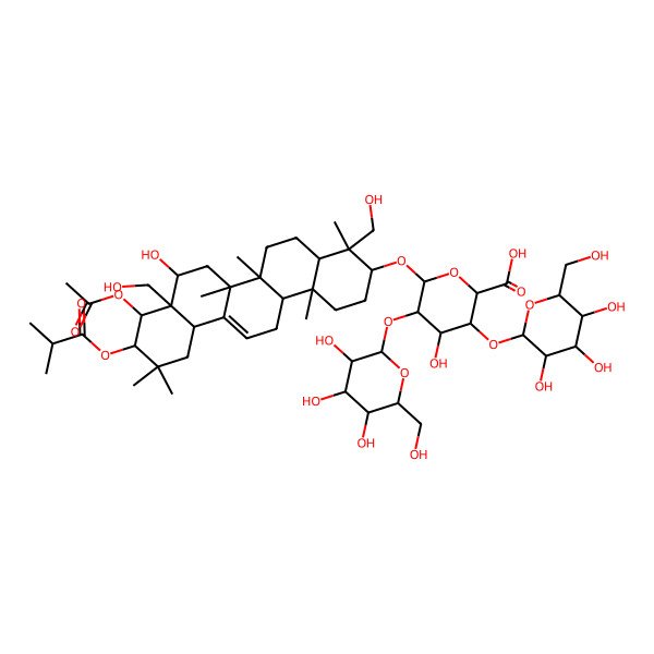 2D Structure of Escin V