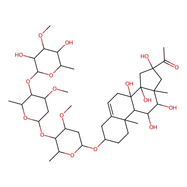 2D Structure of Esculentin Steroid