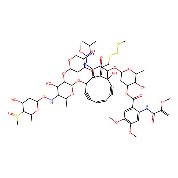 2D Structure of Esperamicin O1