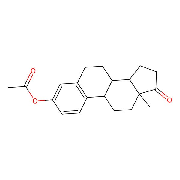 2D Structure of Estrone acetate