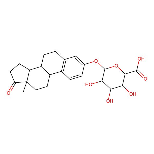 2D Structure of Estrone glucuronide