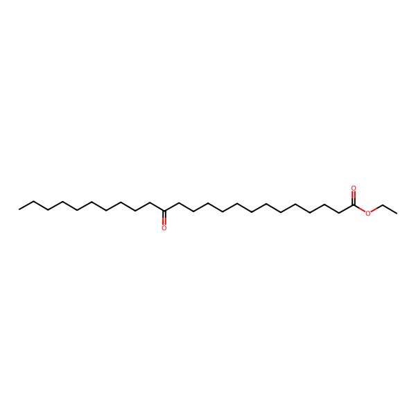 2D Structure of Ethyl 14-oxotetracosanoate