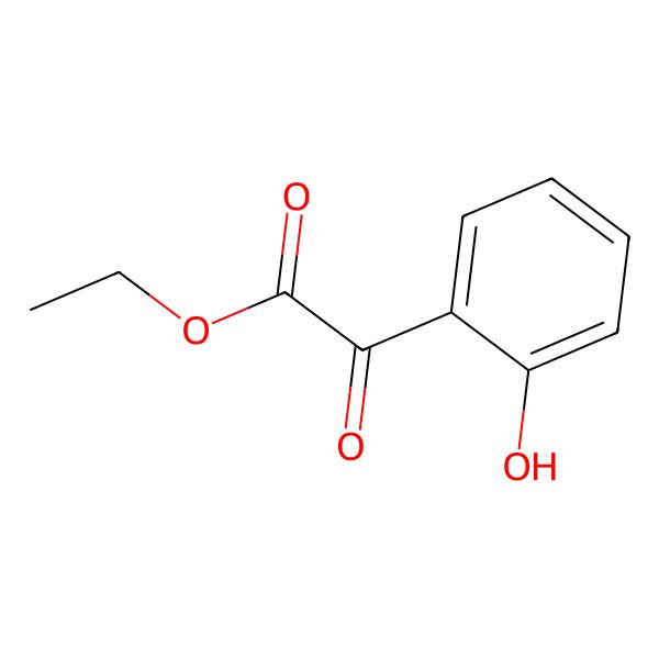 2D Structure of Ethyl 2-(2-hydroxyphenyl)-2-oxoacetate 2D Structure of Ethyl 2-(2-hydroxyphenyl)-2-oxoacetate