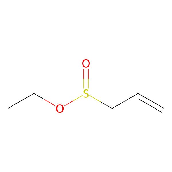 2D Structure of Ethyl 2-propenesulfinate