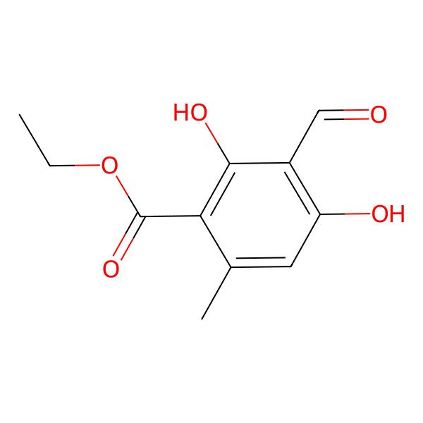 2D Structure of Ethyl Hematommate