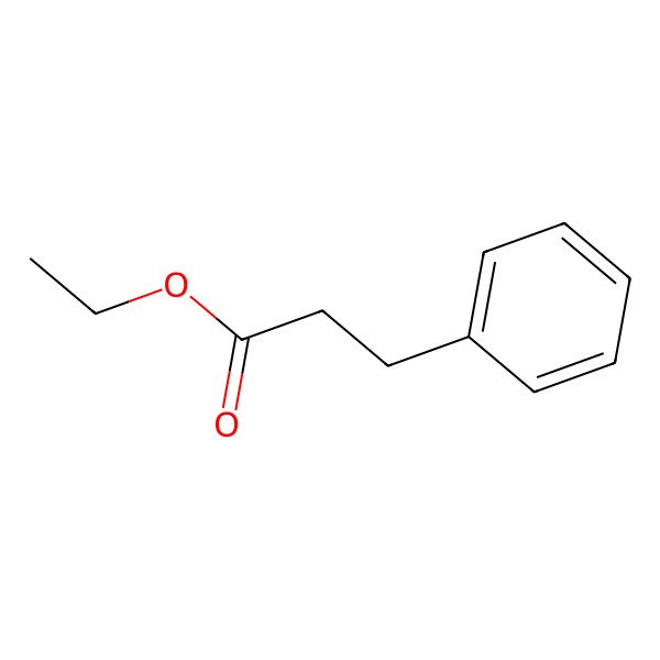 2D Structure of Ethyl 3-phenylpropionate 2D Structure of Ethyl 3-phenylpropionate