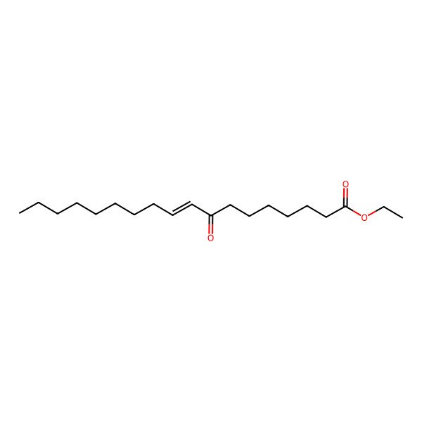 2D Structure of Ethyl 8-oxooctadec-9-enoate