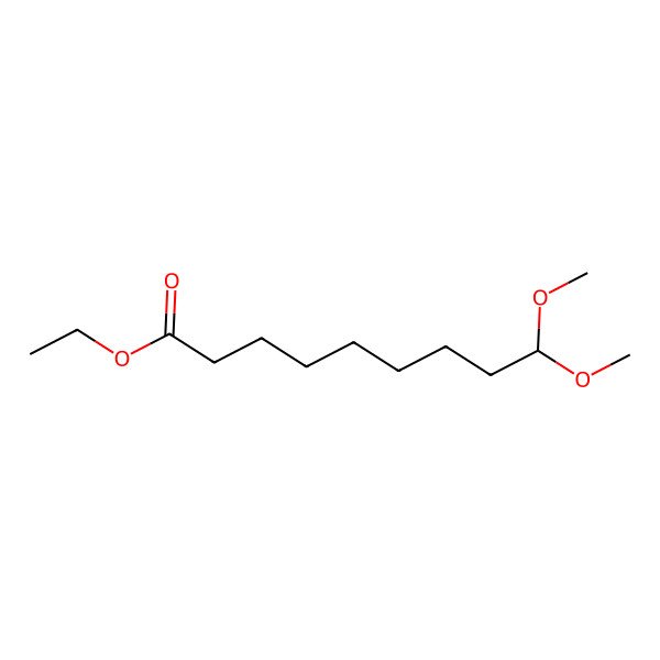 2D Structure of Ethyl 9,9-dimethoxynonanoate