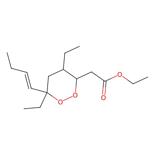 2D Structure of Ethyl Didehydroplakortide Z
