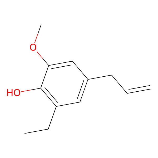 2D Structure of Ethyl eugenol
