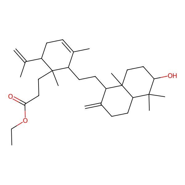 2D Structure of Ethyl Lansiolate