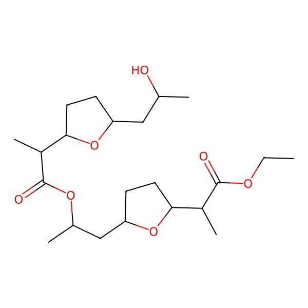 2D Structure of Ethyl nonactyl nonactate