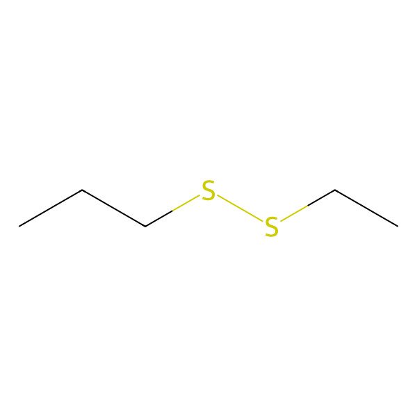 2D Structure of Ethyl propyl disulfide 2D Structure of Ethyl propyl disulfide