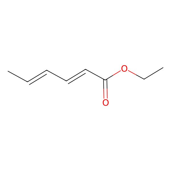2D Structure of Ethyl sorbate
