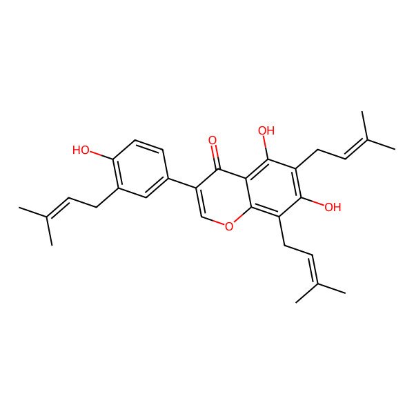 2D Structure of Euchrenone b1