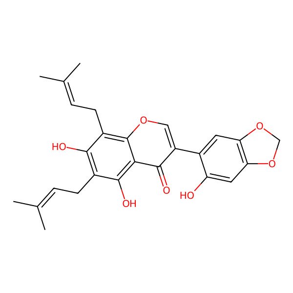 2D Structure of Euchrenone b5