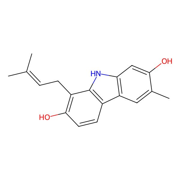 2D Structure of Euchrestine A