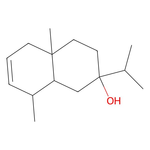 2D Structure of Eudesm-3-en-7-ol