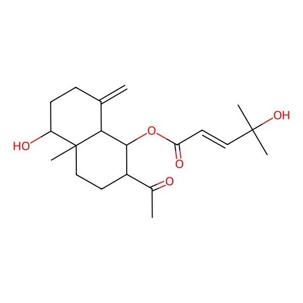 2D Structure of Eunicea sesquiterpenoid 5