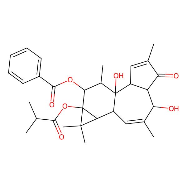 2D Structure of Euphodendriane A