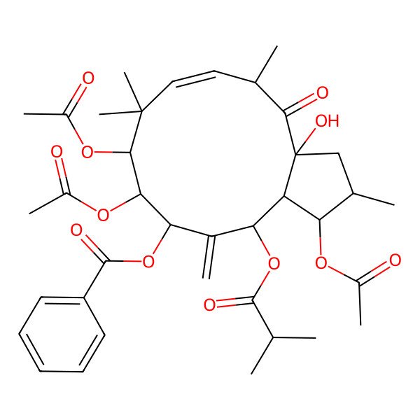 2D Structure of euphodendroidin E