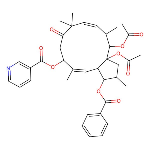 2D Structure of Euphoheliosnoid A