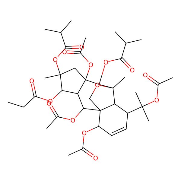 2D Structure of Euphorbiaproliferin A, (rel)-
