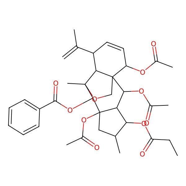 2D Structure of Euphorbiaproliferin F